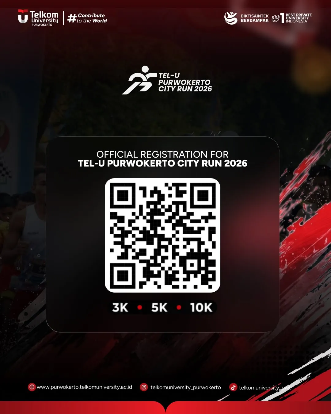 TEL-U Purwokerto City Run 2026