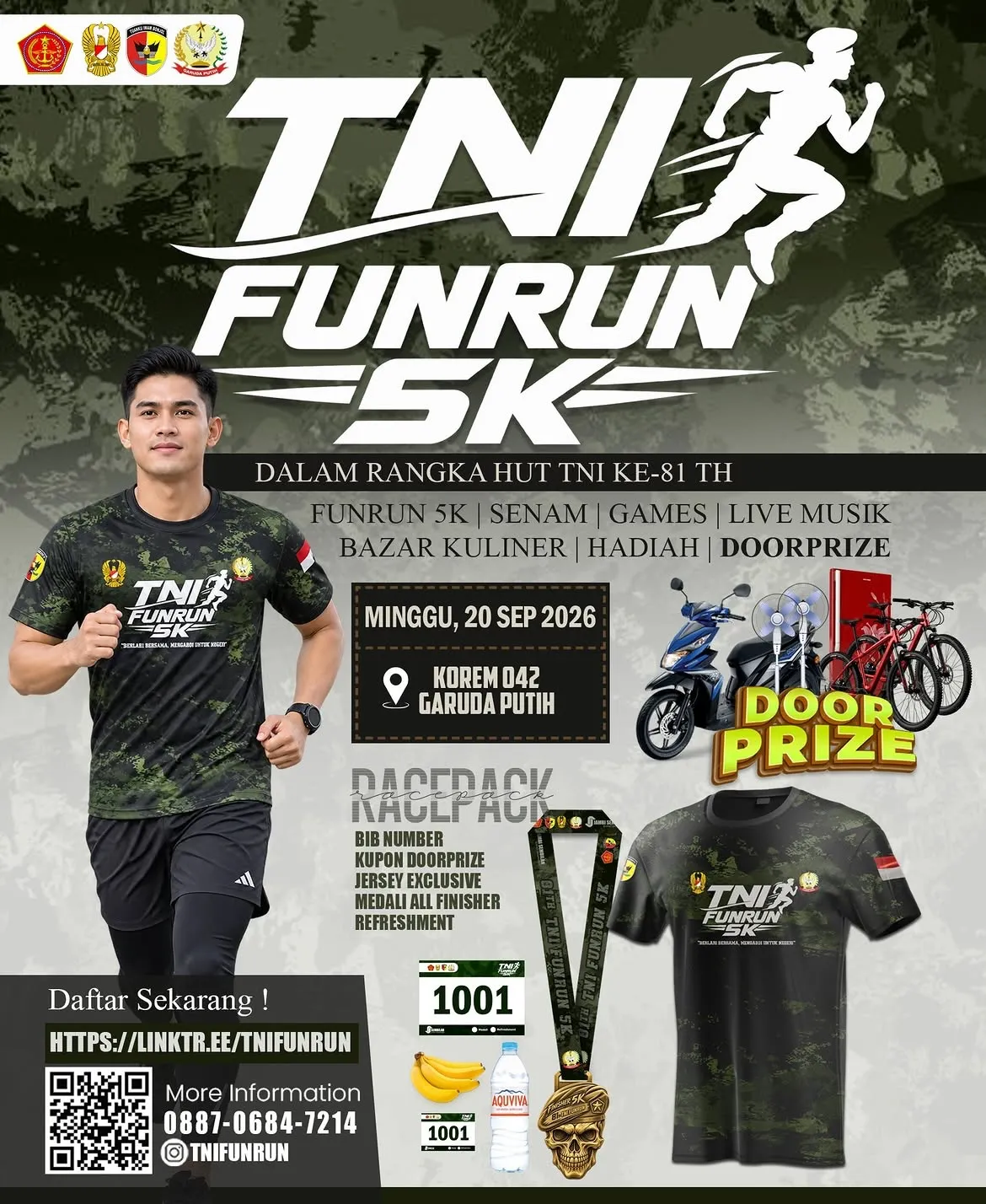 TNI Fun Run 5K 2026 - Kota Jambi