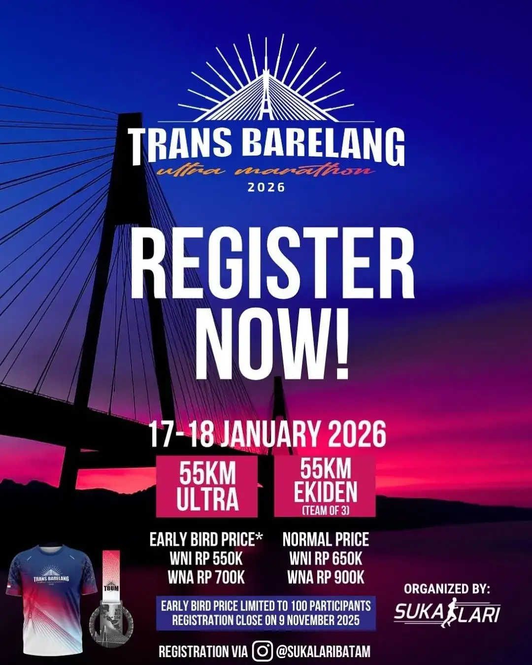 Trans Barelang Ultra Marathon 2026