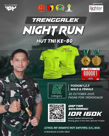 Trenggalek Night Run 2025