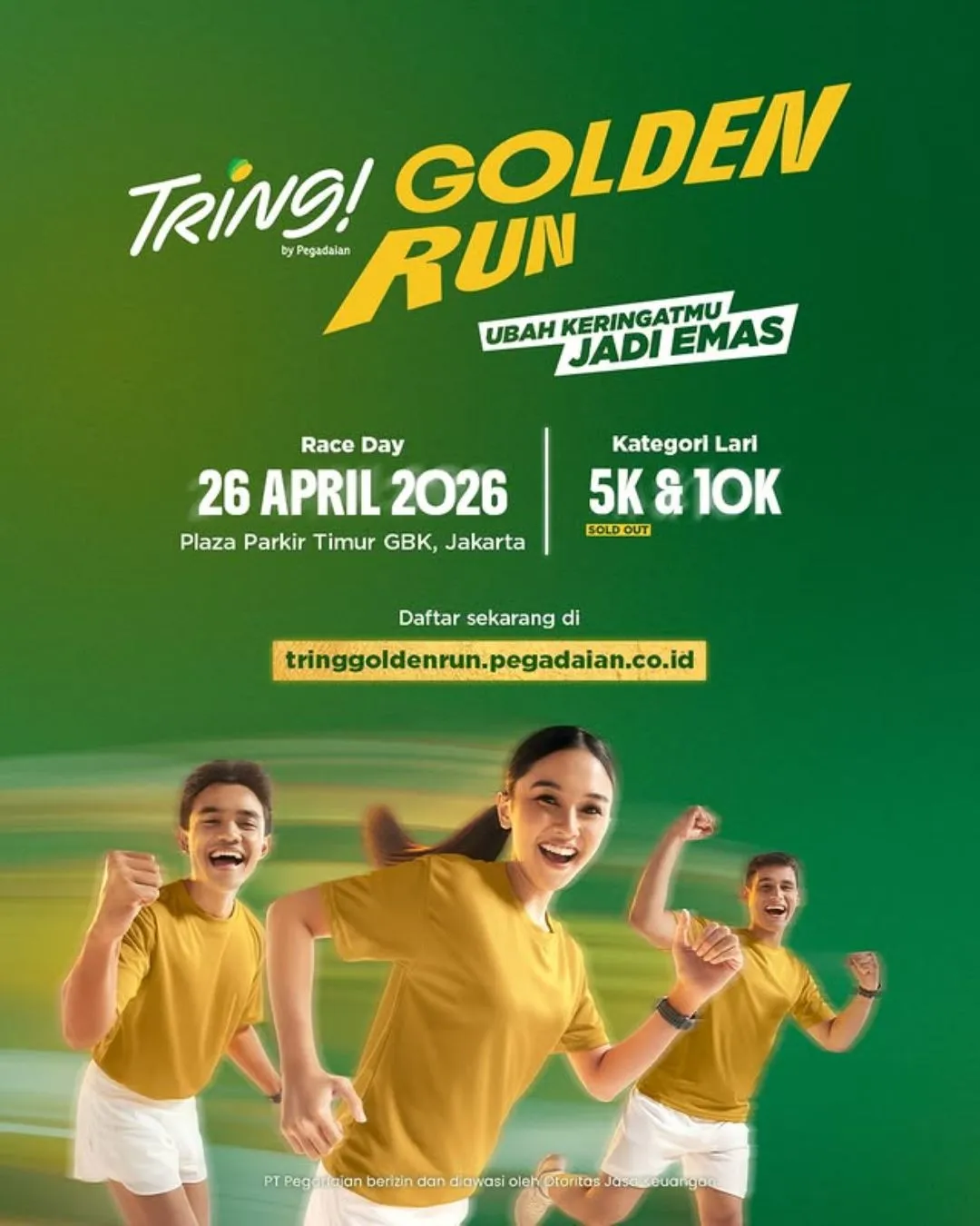 Tring! Golden Run 2026