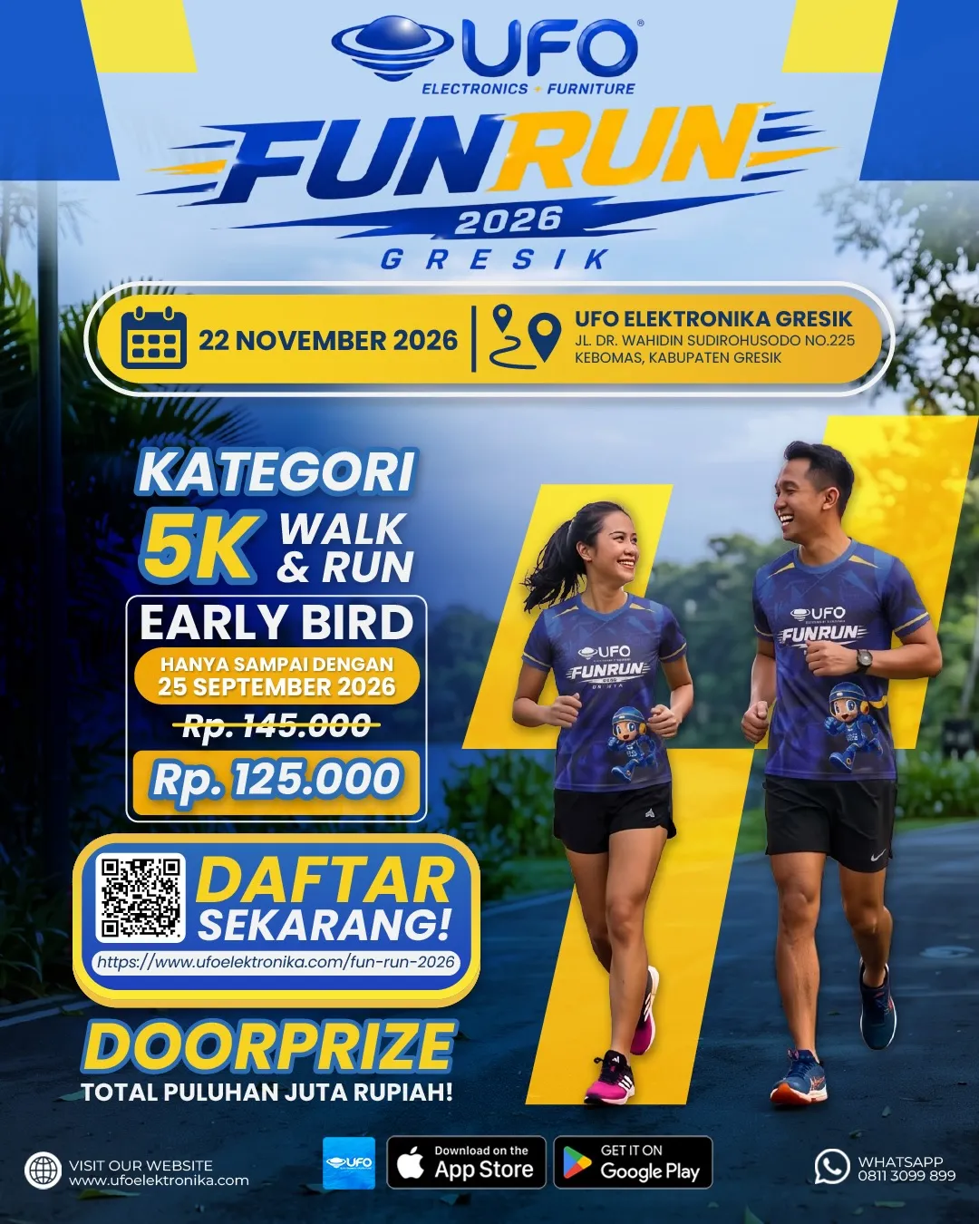 UFO Fun Run Gresik 2026 - Kabupaten Gresik