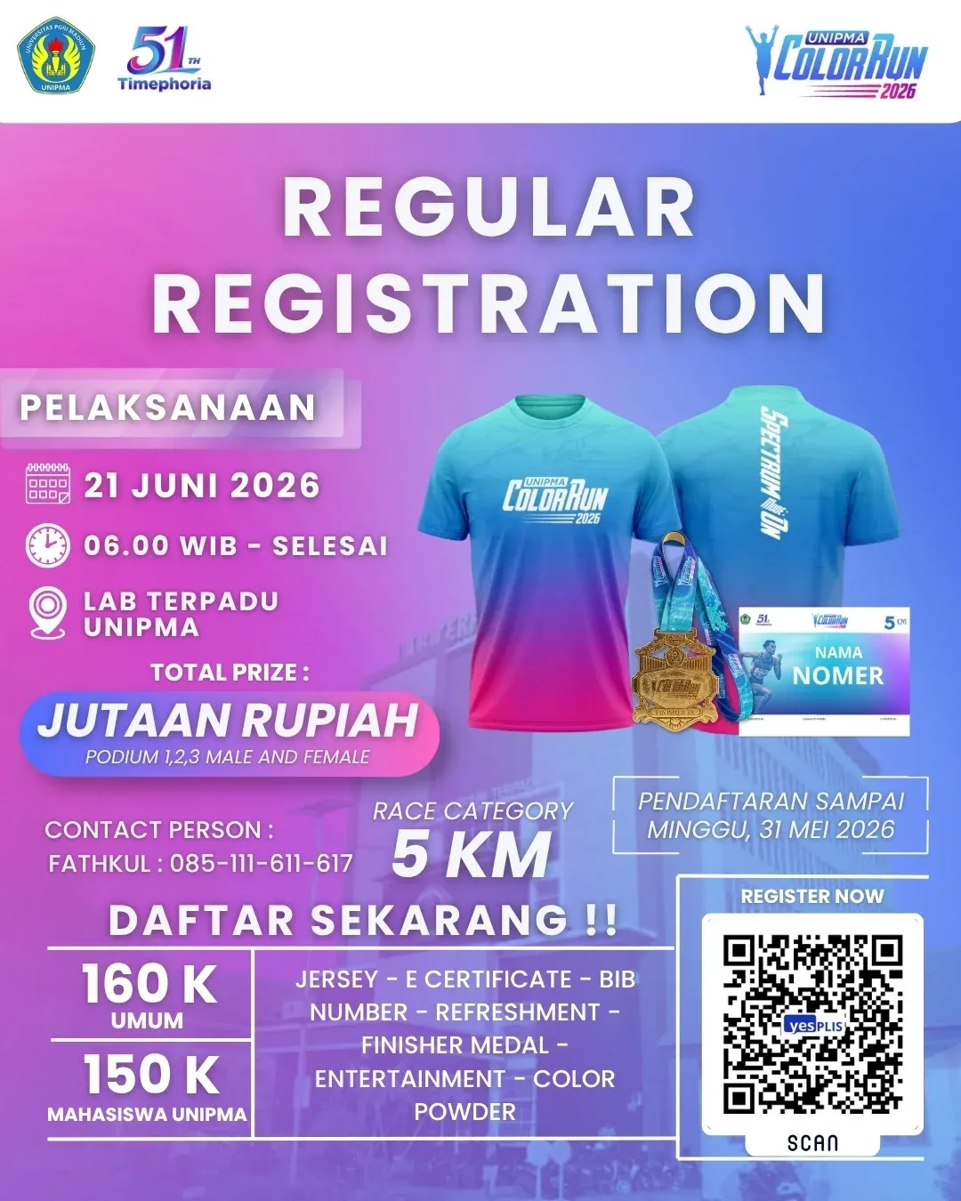 UNIPMA Color Run