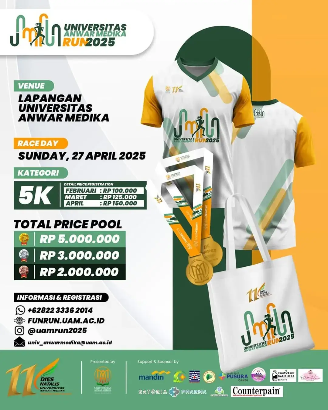 Universitas Anwar Medika Run 2025