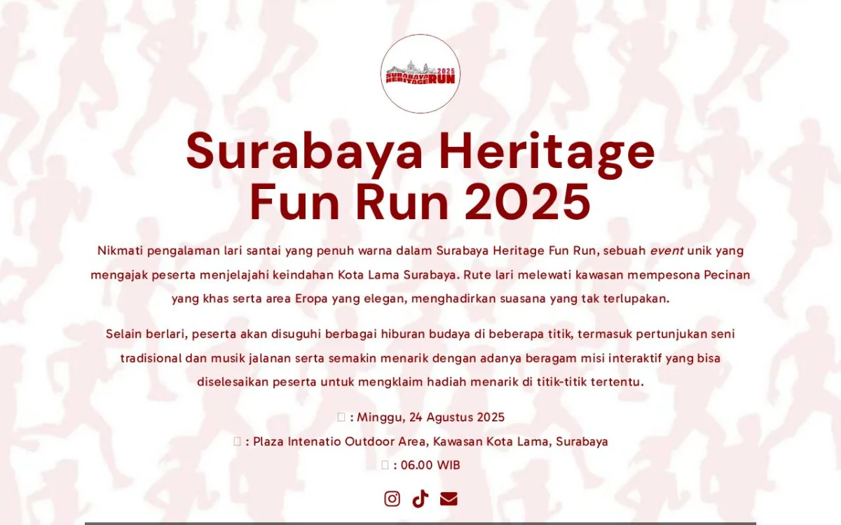 UT Surabaya Heritage Fun Run