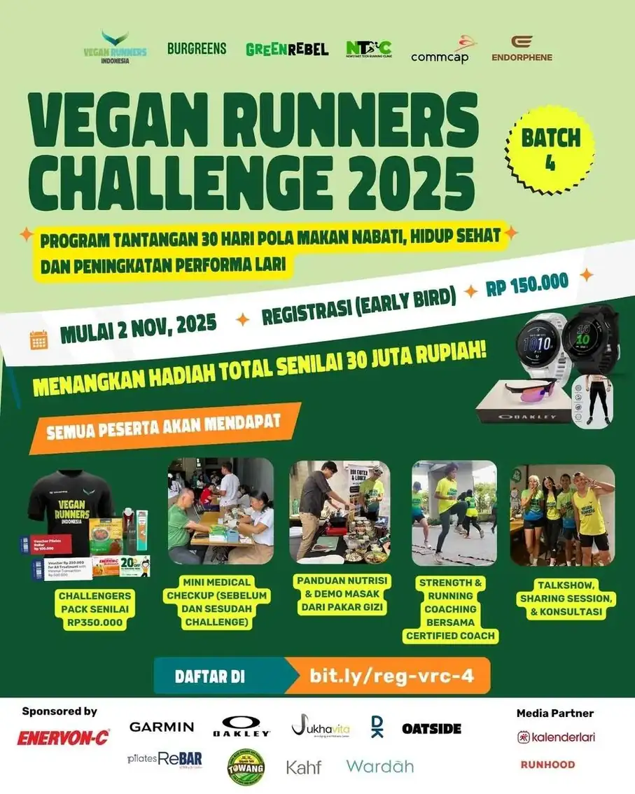 Vegan Runners Challenge 2025 Batch 4