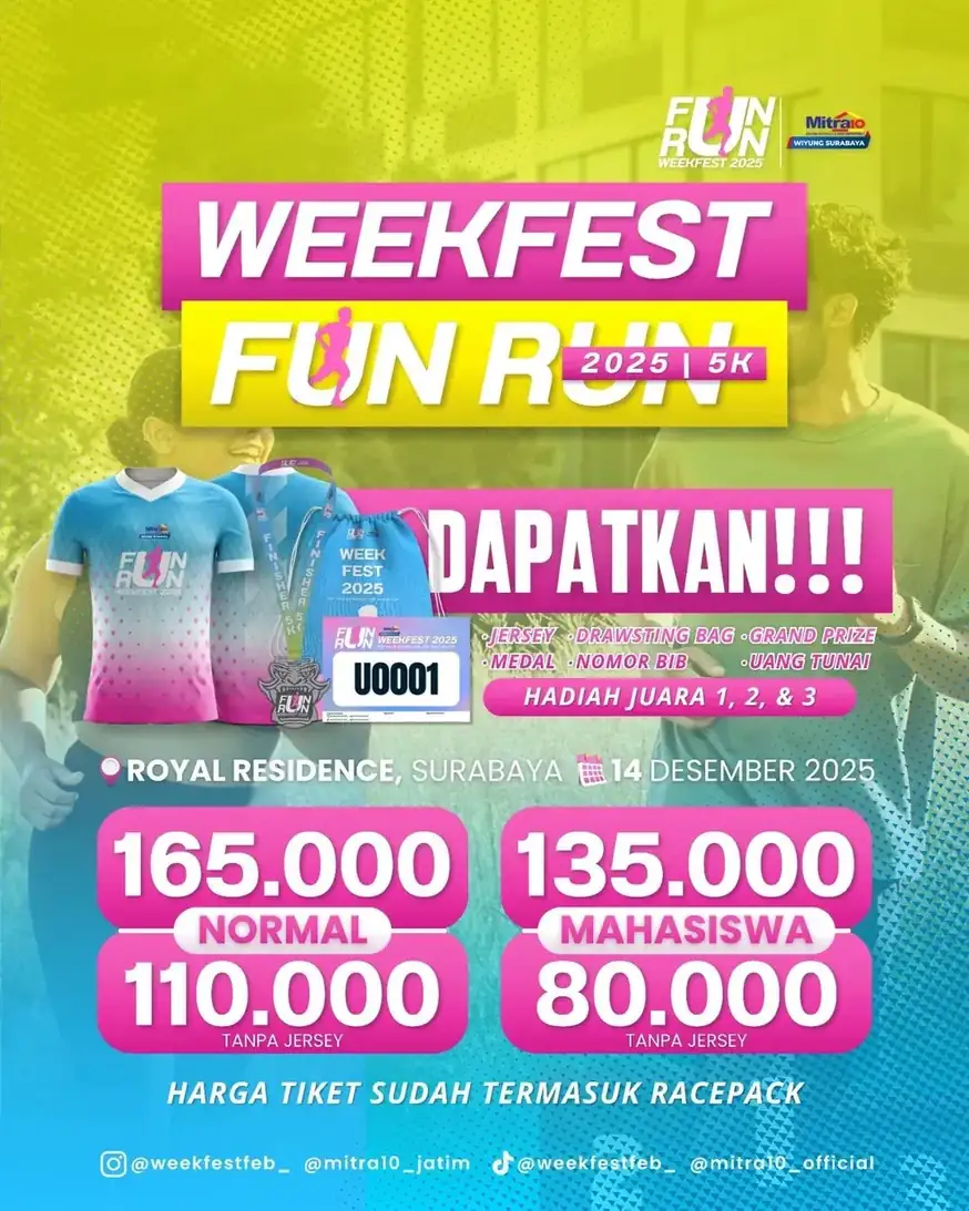 Weekfest Fun Run 2025