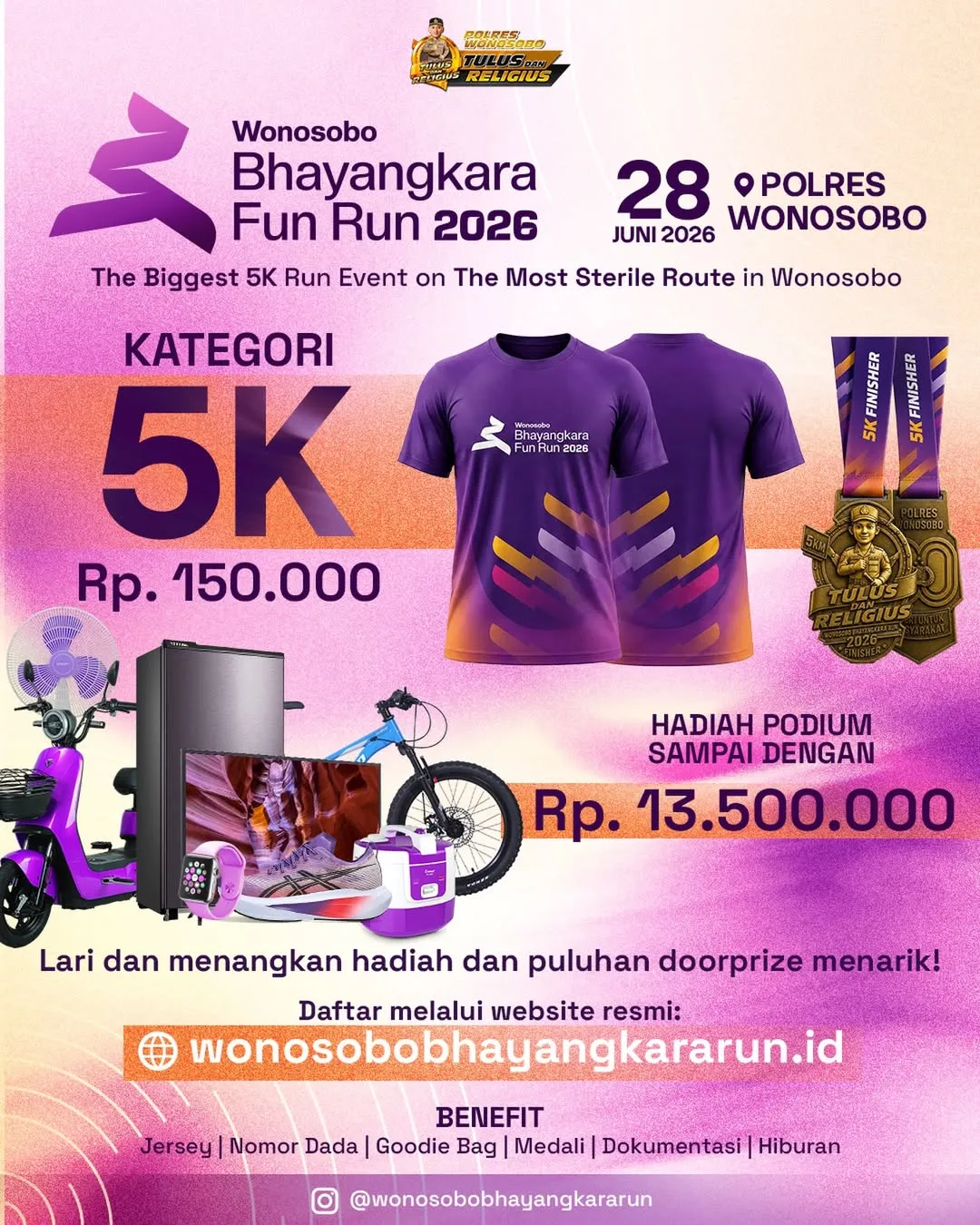 Wonosobo Bhayangkara Run